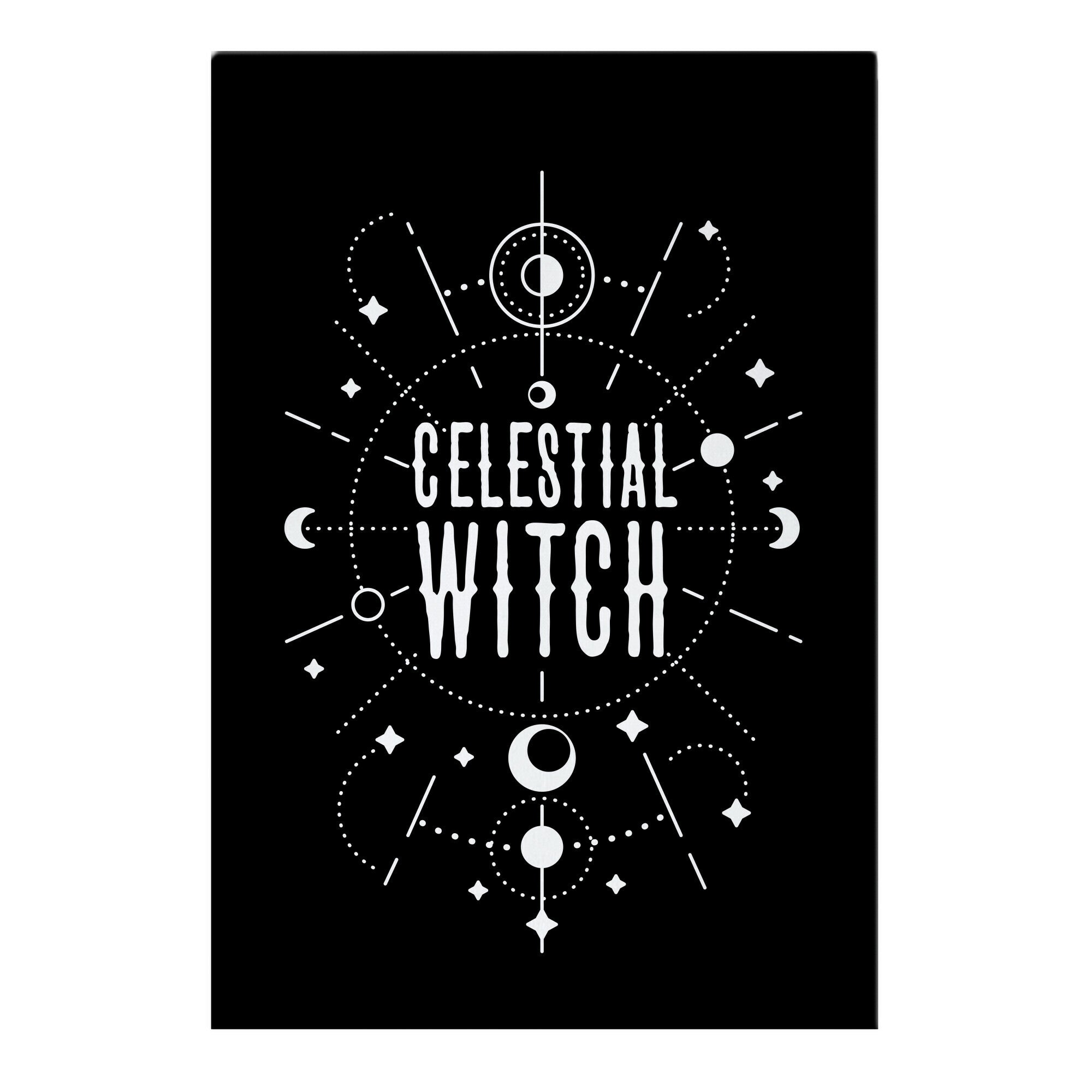 Celestial Witch Garden Flag
